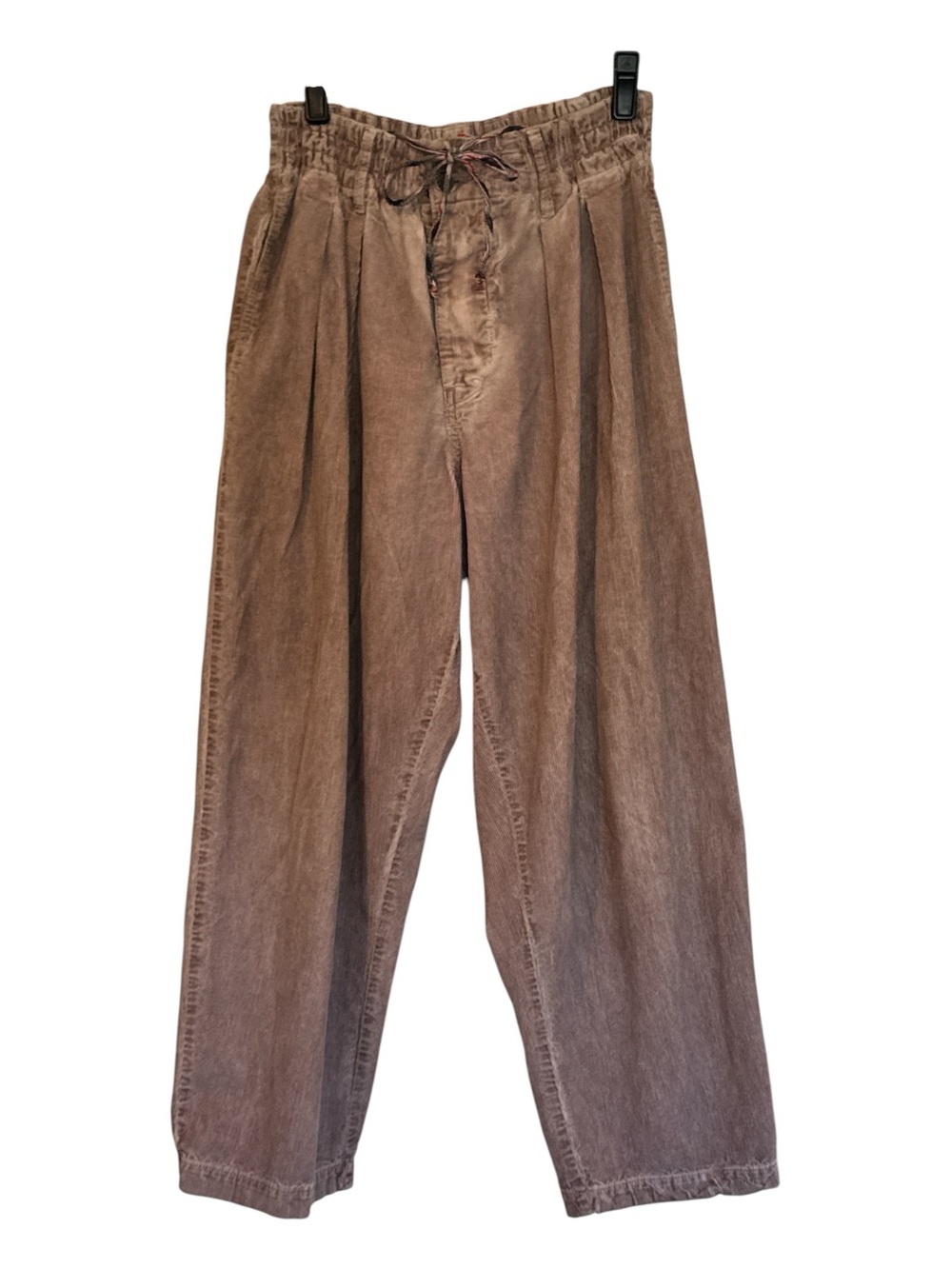 Dr. Collectors Sun Faded Cappuccino Corduroy Barrel Leg Pants Size M